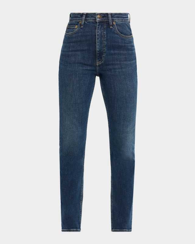 Flexi Wren High-Rise Slim Straight Jeans